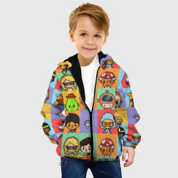 Куртка с капюшоном детская TOCA BOCA WORLD HERO, цвет: 3D-черный — фото 2