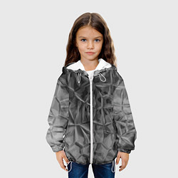 Куртка с капюшоном детская Pattern 2022 vanguard, цвет: 3D-белый — фото 2