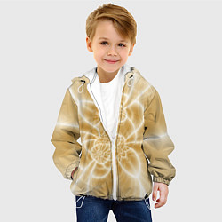Куртка с капюшоном детская Коллекция Journey Дороги пустыни 284-7-42, цвет: 3D-белый — фото 2