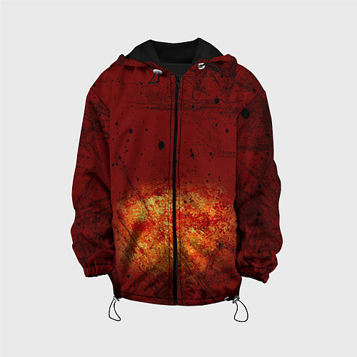 Детская куртка Взрыв на Марсе / 3D-Черный – фото 1