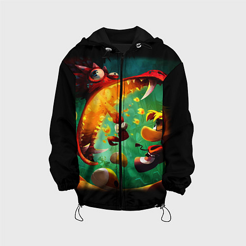 Детская куртка Rayman Legend / 3D-Черный – фото 1