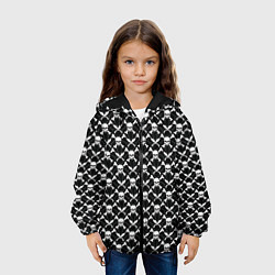 Куртка с капюшоном детская Jolly Rogеr, цвет: 3D-черный — фото 2