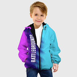 Куртка с капюшоном детская PUBG: BATTLEGROUNDS Яркий, цвет: 3D-черный — фото 2
