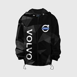 Куртка с капюшоном детская Volvo , Вольво, цвет: 3D-черный