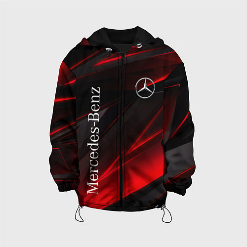 Детская куртка Mercedes-Benz Геометрия / 3D-Черный – фото 1