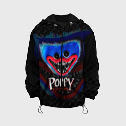 Куртка с капюшоном детская Хагги Вагги Паппи Плейтайм Poppy Playtime, цвет: 3D-черный