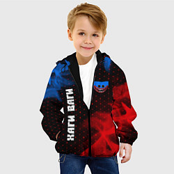 Куртка с капюшоном детская ХАГИ ВАГИ - Огонь, цвет: 3D-черный — фото 2