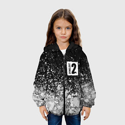 Куртка с капюшоном детская DYING LIGHT 2 - Краски, цвет: 3D-черный — фото 2