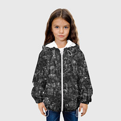 Куртка с капюшоном детская Elysium art, цвет: 3D-белый — фото 2