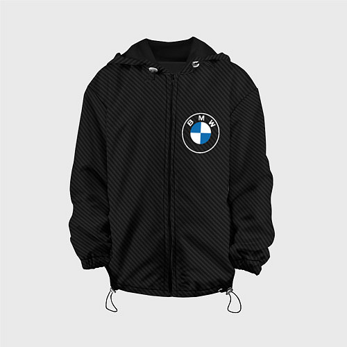 Детская куртка BMW LOGO CARBON ЧЕРНЫЙ КАРБОН / 3D-Черный – фото 1