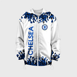 Куртка с капюшоном детская Chelsea челси спорт, цвет: 3D-белый