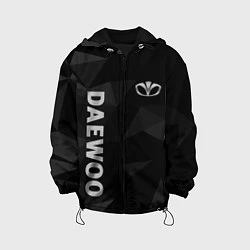 Куртка с капюшоном детская Daewoo Дэу, цвет: 3D-черный