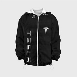 Куртка с капюшоном детская TESLA - ТЕСЛА КАРБОН И МЕТАЛЛ, цвет: 3D-белый