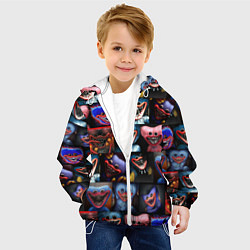 Куртка с капюшоном детская POPPY PLAYTIME - РАЗНЫЙ ХАГГИ ВАГГИ, цвет: 3D-белый — фото 2