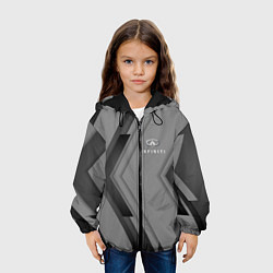 Куртка с капюшоном детская Infinity Autosport, цвет: 3D-черный — фото 2