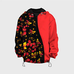 Детская куртка Хохлома Русская роспись