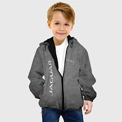 Куртка с капюшоном детская ЯГУАР, цвет: 3D-черный — фото 2