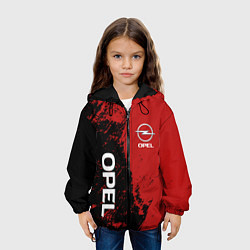 Куртка с капюшоном детская OPEL ОПЕЛЬ ДВА ЦВЕТА, цвет: 3D-черный — фото 2