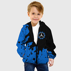 Куртка с капюшоном детская МЕРСЕДЕС Краска 5, цвет: 3D-черный — фото 2