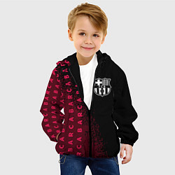 Куртка с капюшоном детская БАРСА Арт, цвет: 3D-черный — фото 2