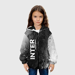 Куртка с капюшоном детская ИНТЕР Football Разводы, цвет: 3D-черный — фото 2
