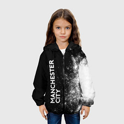 Куртка с капюшоном детская MANCHESTER CITY Арт По вертикали, цвет: 3D-черный — фото 2