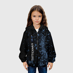 Куртка с капюшоном детская ТОТТЕНХЭМ Tottenham Абстракция, цвет: 3D-черный — фото 2