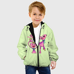 Куртка с капюшоном детская POPPY PLAYTIME - KISSY MISSY - МИЛАЯ КИССИ МИССИ, цвет: 3D-черный — фото 2