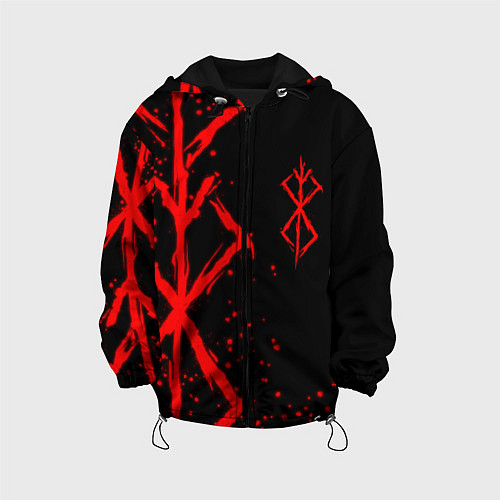 Детская куртка КЛЕЙМО ЖЕРТВЫ BERSERK БЕРСЕРК / 3D-Черный – фото 1