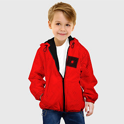 Куртка с капюшоном детская РОБЛОКС Гранж, цвет: 3D-черный — фото 2