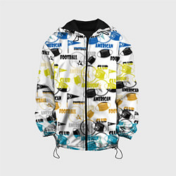 Детская куртка American football sports pattern