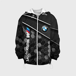 Куртка с капюшоном детская BMW : Технологическая Броня, цвет: 3D-белый