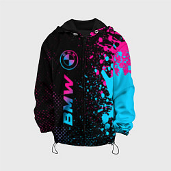 Детская куртка BMW - neon gradient: по-вертикали