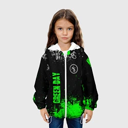 Куртка с капюшоном детская Green day - hits, цвет: 3D-белый — фото 2