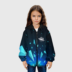 Куртка с капюшоном детская Dead by Daylight взрыв частиц, цвет: 3D-черный — фото 2