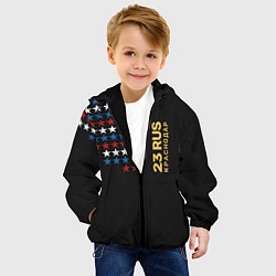 Куртка с капюшоном детская 23 RUS Краснодар, цвет: 3D-черный — фото 2
