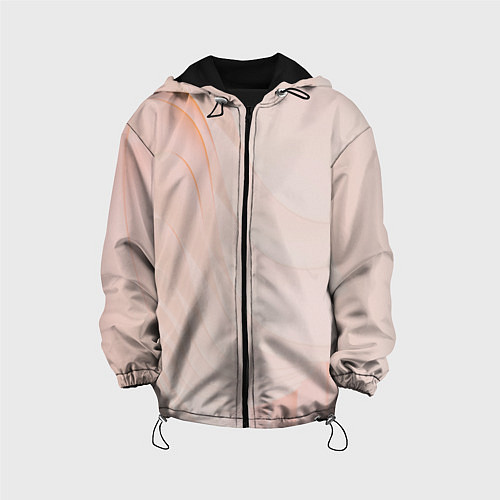 Детская куртка Розовый бархат / 3D-Черный – фото 1