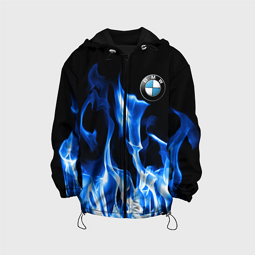 Детская куртка BMW fire / 3D-Черный – фото 1