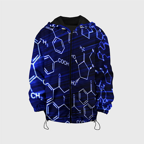 Детская куртка Графическая химия / 3D-Черный – фото 1