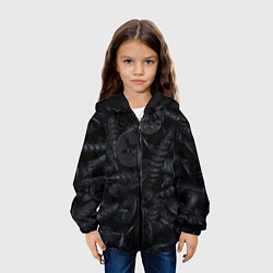 Куртка с капюшоном детская Саморезы, цвет: 3D-черный — фото 2