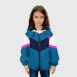 Куртка с капюшоном детская FIRM в стиле 90х, цвет: 3D-черный — фото 2