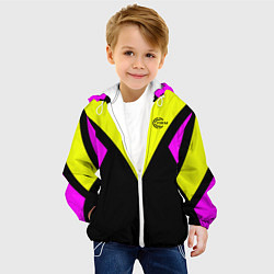 Куртка с капюшоном детская FIRM прямиком из восьмидесятых, цвет: 3D-белый — фото 2