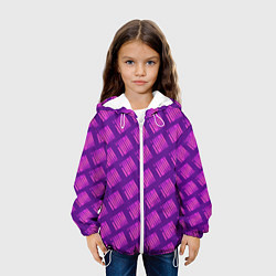 Куртка с капюшоном детская Логотип Джи Айдл, цвет: 3D-белый — фото 2