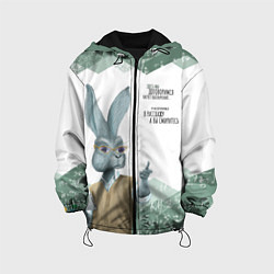 Куртка с капюшоном детская Препод в институте, цвет: 3D-черный