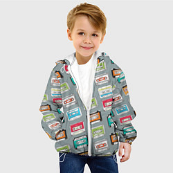 Куртка с капюшоном детская Родом из 90х, цвет: 3D-белый — фото 2