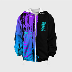 Куртка с капюшоном детская Liverpool FC sport, цвет: 3D-белый