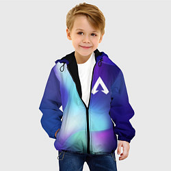 Куртка с капюшоном детская Apex Legends northern cold, цвет: 3D-черный — фото 2