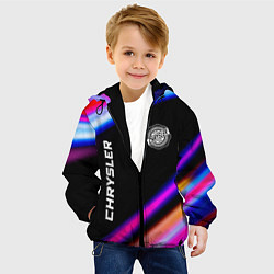 Куртка с капюшоном детская Chrysler speed lights, цвет: 3D-черный — фото 2