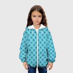 Куртка с капюшоном детская Style blue, цвет: 3D-белый — фото 2