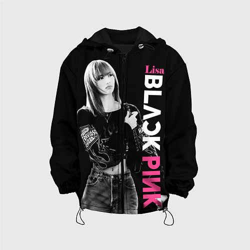 Детская куртка Blackpink Beautiful Lisa / 3D-Черный – фото 1